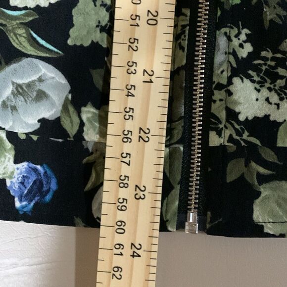 Christopher & Banks Women’s Lightweight Jacket Size M Blue/White Floral - Picture 4 of 6